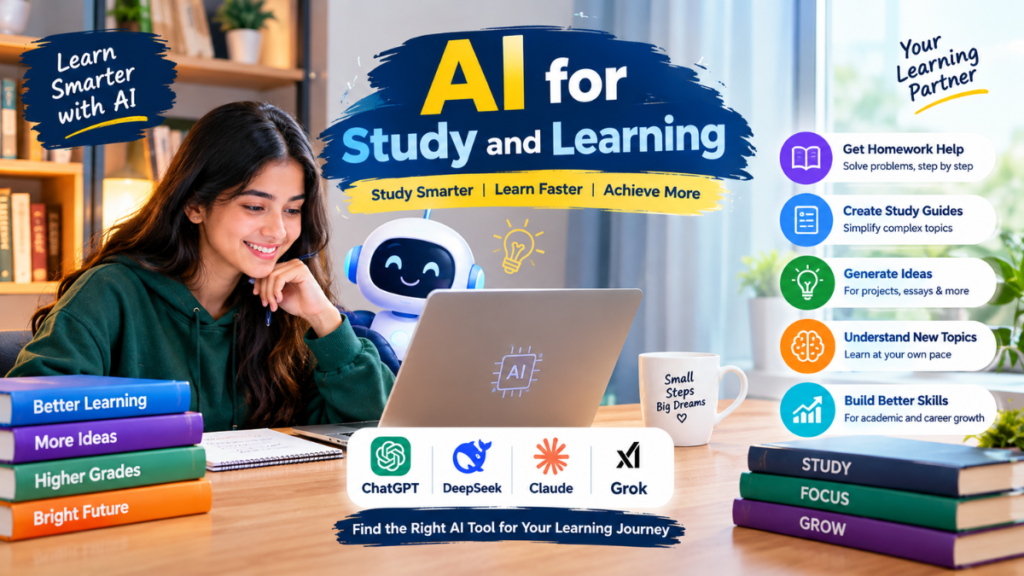AI tools for study and learning