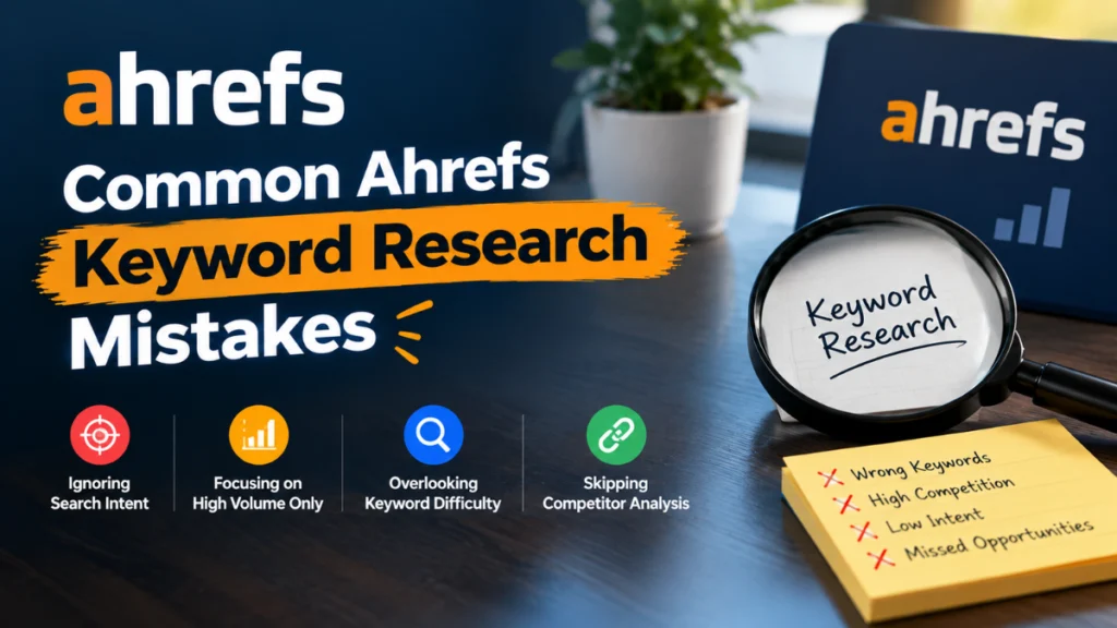 Common Ahrefs keyword research mistakes to avoid